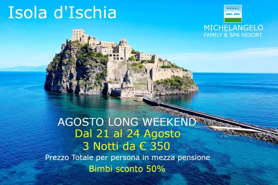 AGOSTO LONG WEEKEND 3 notti da € 350