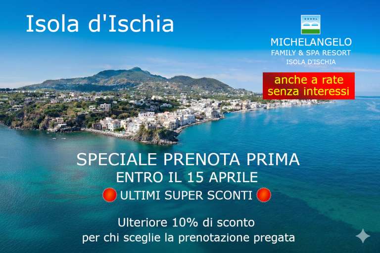 SPECIALE PRENOTA PRIMA ENTRO IL 15 APRILE