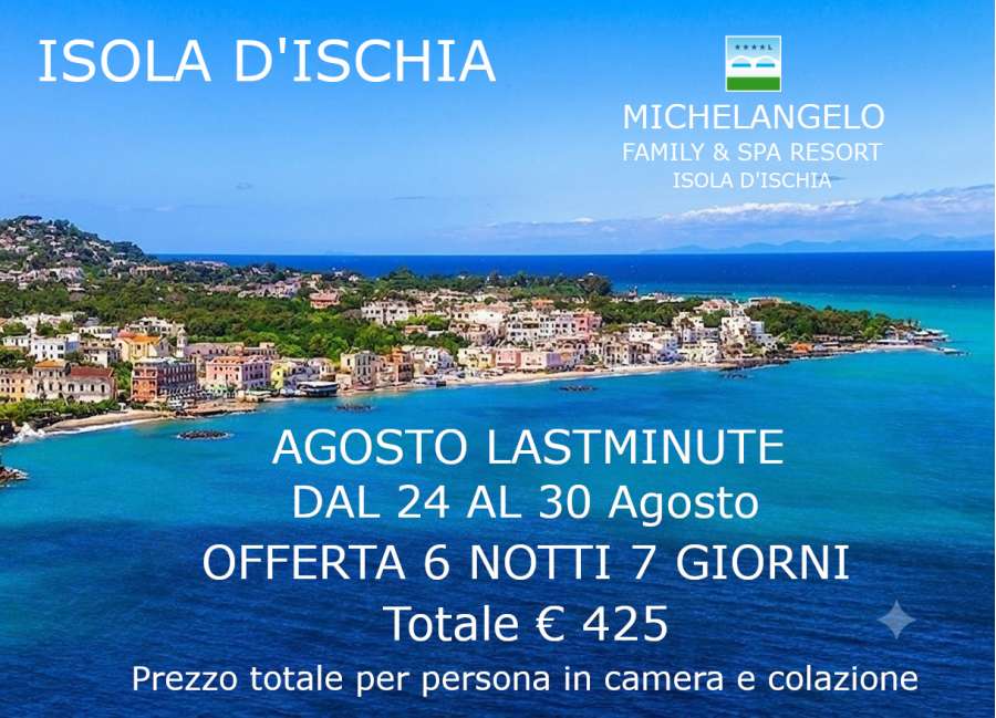 AGOSTO OFFERTA 6 NOTTI