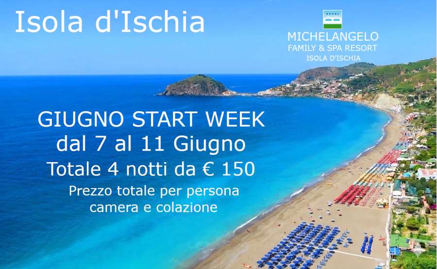GIUGNO START WEEK TOTALE 4 NOTTI