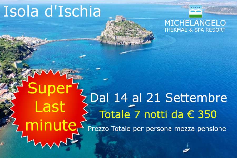 Terza sett. di Settembre Super Last Minute